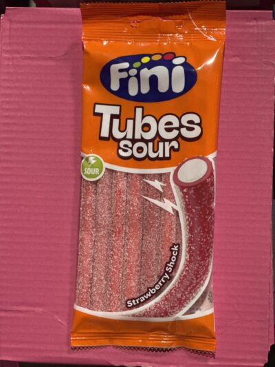 Fini Tubes Morango Ácido